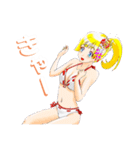 頑張る巫女お姉さん13（個別スタンプ：15）
