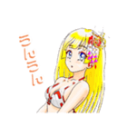 頑張る巫女お姉さん13（個別スタンプ：16）