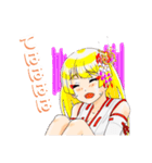 頑張る巫女お姉さん13（個別スタンプ：19）