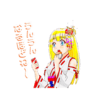 頑張る巫女お姉さん13（個別スタンプ：35）