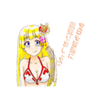 頑張る巫女お姉さん13（個別スタンプ：36）