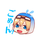 はじめてのらぱちゃまスタンプ（個別スタンプ：4）