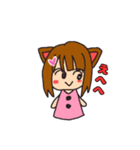 ぷりてーきゃっと（個別スタンプ：1）