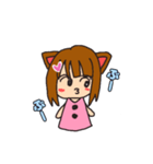 ぷりてーきゃっと（個別スタンプ：3）
