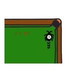ビリヤードで使える（個別スタンプ：10）