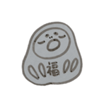 うしと正月（個別スタンプ：1）