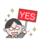 てらさんのスタンプ にこめ（個別スタンプ：2）