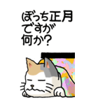 猫大好き！ (大)その5 年末年始用（個別スタンプ：39）