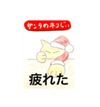 サンタのネコじい（個別スタンプ：15）