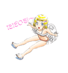 ぽじてぃぶ天使あとちゃん  2（個別スタンプ：20）