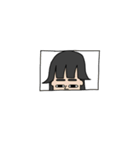 さゆりちゃんの顔（個別スタンプ：6）