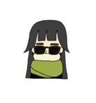 さゆりちゃんの顔（個別スタンプ：12）