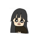 さゆりちゃんの顔（個別スタンプ：15）