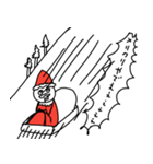 冬とかに使えるばーべ郎（個別スタンプ：1）