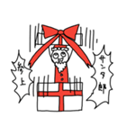 冬とかに使えるばーべ郎（個別スタンプ：3）