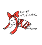 冬とかに使えるばーべ郎（個別スタンプ：5）