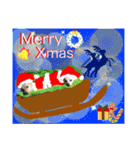はちボラファミリーのXmas＆年末年始♪（個別スタンプ：14）