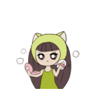 ナナとかわいい猫（個別スタンプ：6）
