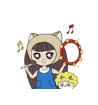 ナナとかわいい猫（個別スタンプ：7）