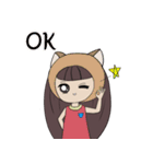 ナナとかわいい猫（個別スタンプ：14）