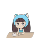 ナナとかわいい猫（個別スタンプ：15）