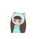 ナナとかわいい猫（個別スタンプ：16）
