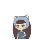 ナナとかわいい猫（個別スタンプ：18）