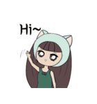 ナナとかわいい猫（個別スタンプ：21）