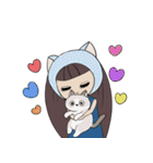 ナナとかわいい猫（個別スタンプ：22）