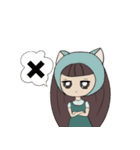ナナとかわいい猫（個別スタンプ：24）