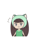 ナナとかわいい猫（個別スタンプ：27）