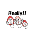 いちご3人家族（個別スタンプ：5）