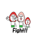 いちご3人家族（個別スタンプ：9）