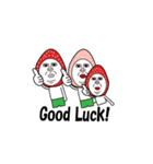 いちご3人家族（個別スタンプ：20）