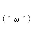 顔文字ちゃん生活スタンプ7（個別スタンプ：4）