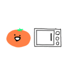 オレンジスタンピング（個別スタンプ：10）
