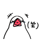 【冬】文鳥さんたち（個別スタンプ：27）