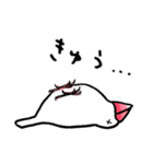 【冬】文鳥さんたち（個別スタンプ：32）