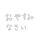 シンプルな言葉で（個別スタンプ：36）