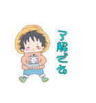 ONE PIECE ✖︎闘病中のさきちゃんstamp2（個別スタンプ：7）