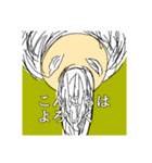 パワフルおじいちゃんスタンプ（個別スタンプ：3）
