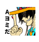 ONE PIECE×ヨミ角度 営業をモット楽しく（個別スタンプ：1）