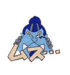 ONE PIECEスタンプ 骨・サメ・姫（個別スタンプ：2）