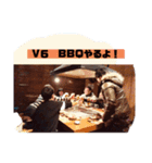 V6 あいさつ（個別スタンプ：8）