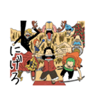 【ONE PIECE】ROMANCEDAWN 冒険のスタンプ2（個別スタンプ：3）