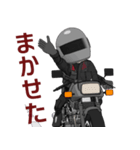 美しいバイクに乗る7（個別スタンプ：11）