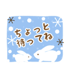 北欧風すたんぷ★冬の森毎日使える日常会話（個別スタンプ：37）