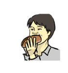 会話で置いていかれがちな私たち（個別スタンプ：5）