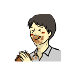 会話で置いていかれがちな私たち（個別スタンプ：7）