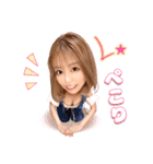 浜崎真緒♡スタンプ（個別スタンプ：3）